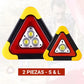 📢📢50% de réduction ! 🚗✨ Triangle d’Urgence Solaire 3-en-1 – Lampe LED + Powerbank + Signalisation Routière