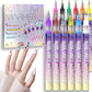 🎁PRIX SPÉCIAL DE LA SEMAINE DERNIÈRE : 9,99 € !!⏳Set de 12 stylos pour nail art🎨💅