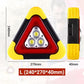 📢📢50% de réduction ! 🚗✨ Triangle d’Urgence Solaire 3-en-1 – Lampe LED + Powerbank + Signalisation Routière