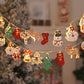 🎅Soldes de Noël : 50 % de réduction sur les guirlandes lumineuses LED Père Noël