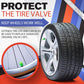 Bouchons de valve de pneu de voiture fluorescents universels 4pcs-2