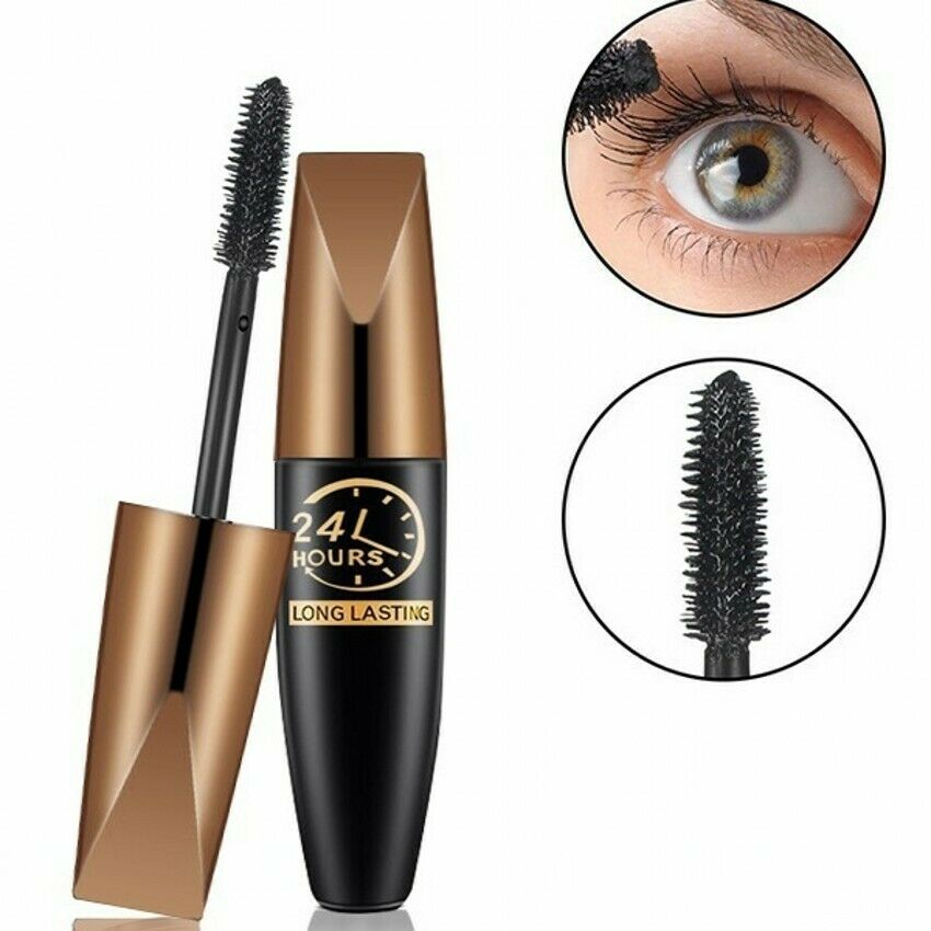 Mascara allongeant épais en fibre de soie imperméable 4D-7