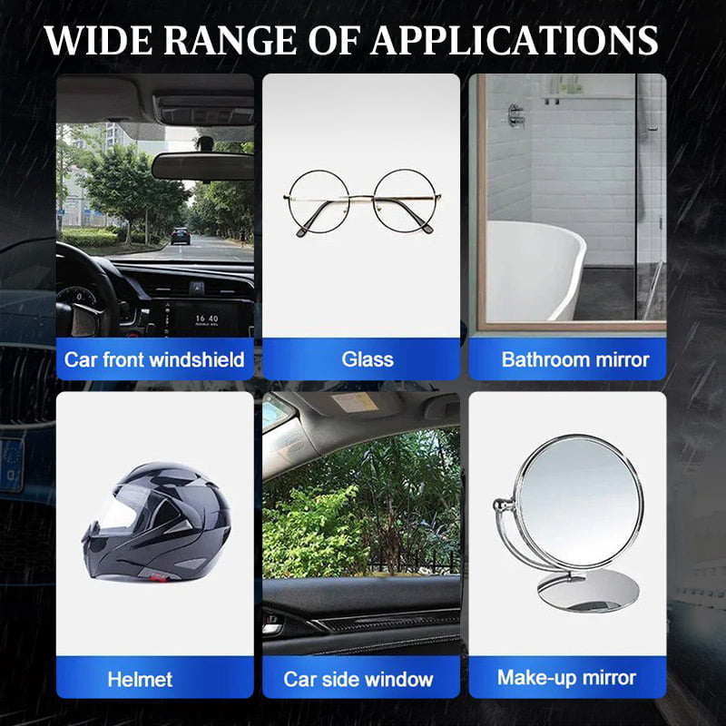 Agent anti-buée anti-pluie pour vitres de voiture-4
